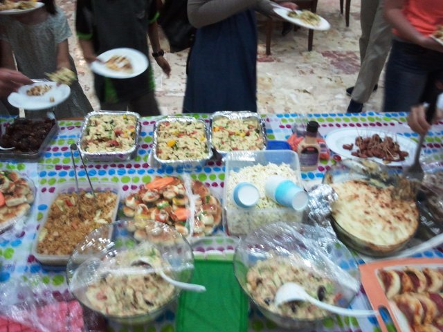 As usual with DHE events, there's never enough food. /jk
